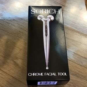 NWT Sorich Chrome Facial Tool